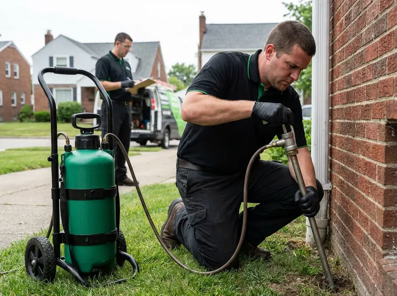 Subterranean Termite Treatment in Cleveland, oh